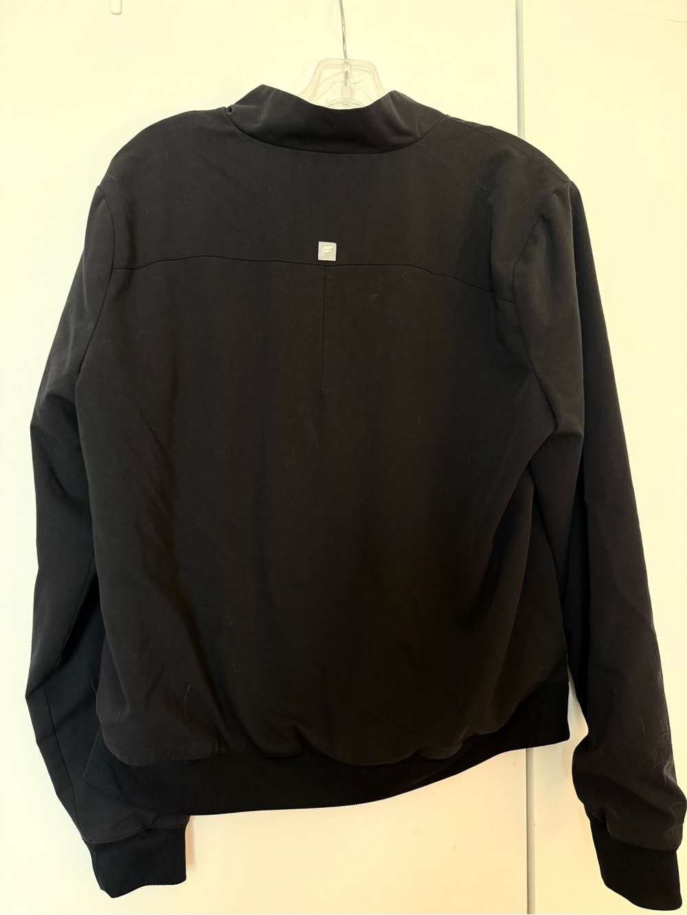 Fabletics Daily Scrub Jacket women’s size large black - Picture 2 of 3